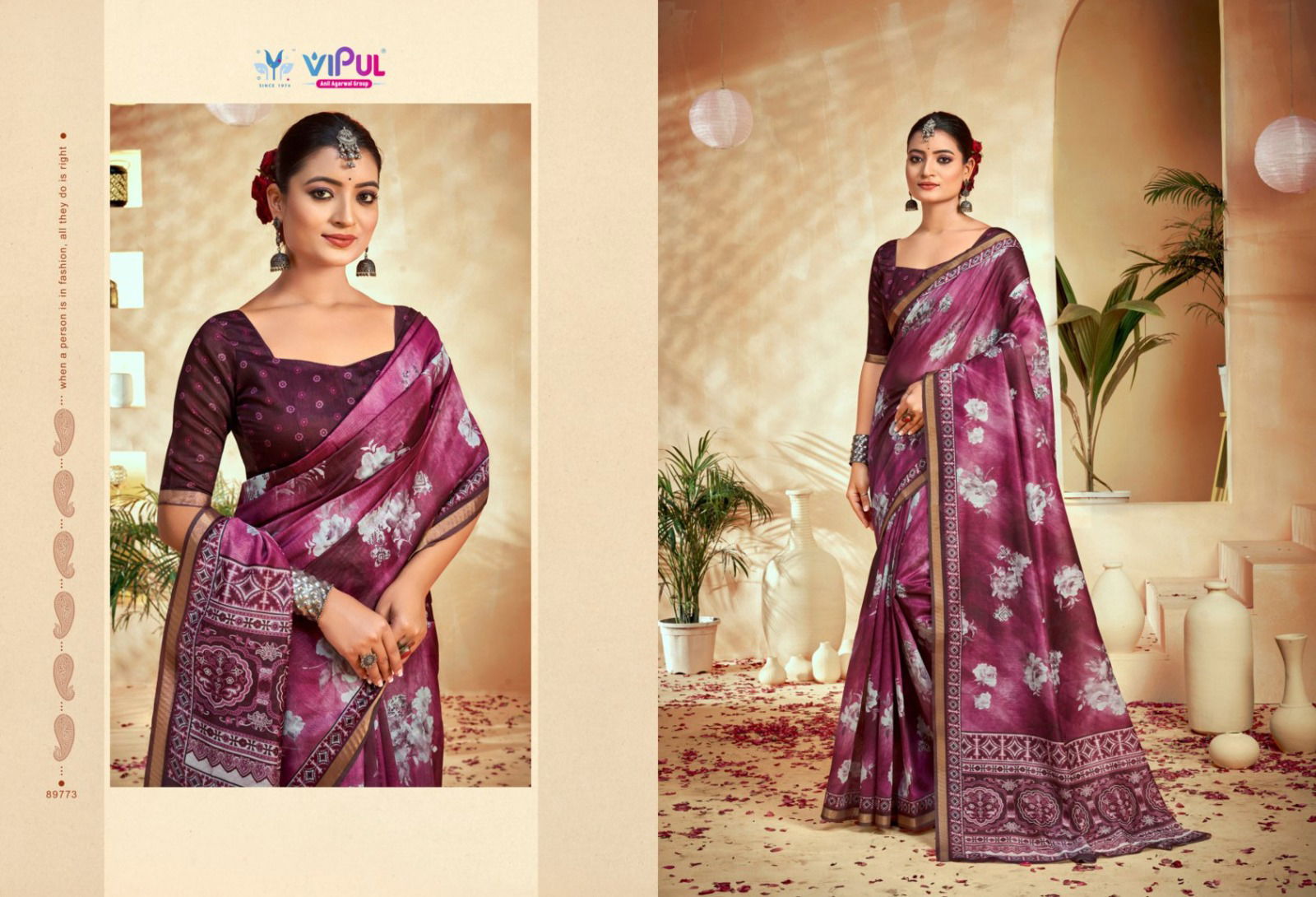 Amrapali Vol 3 By Vipul Cotton Daily Wear Saree Wholesale Market In Surat